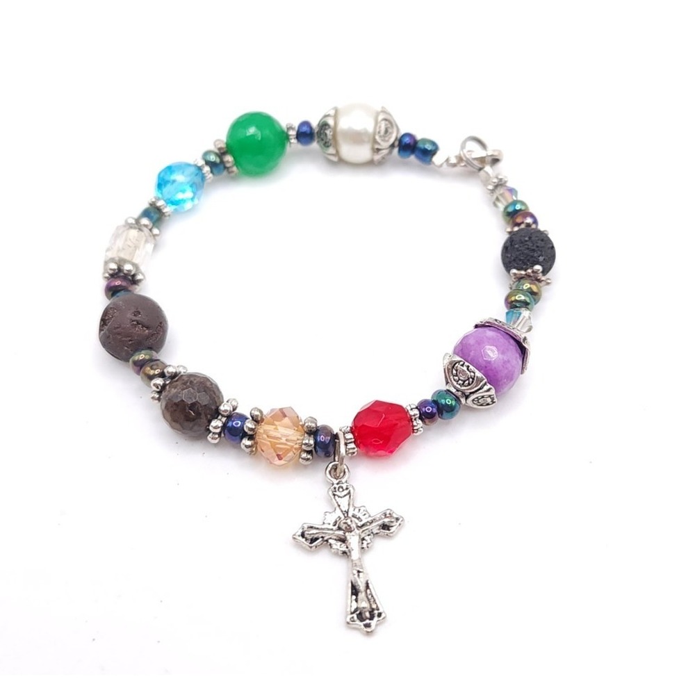 Greatest Story Ever Told Cross Bracelet‎